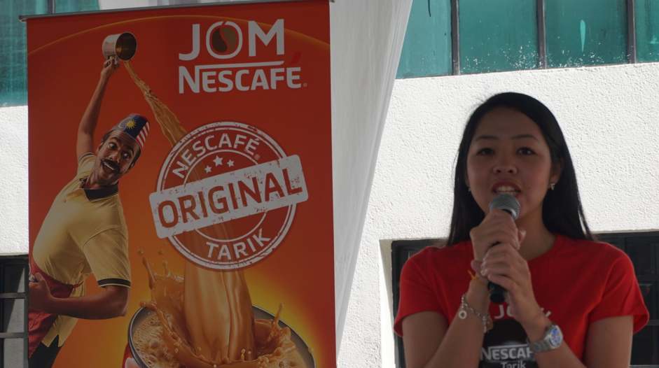 Cik Vanessa Lim, Senior Brand Manager NESCAFÉ